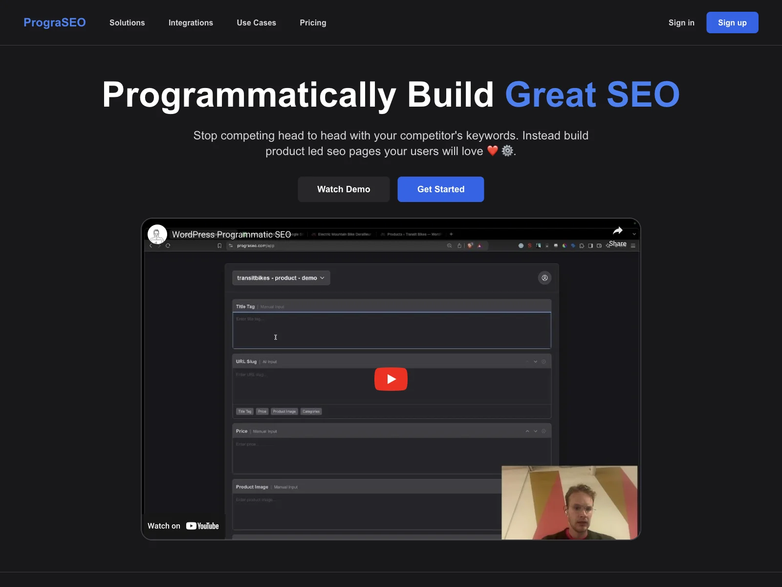 PrograSEO: Build Great SEO Programmatically