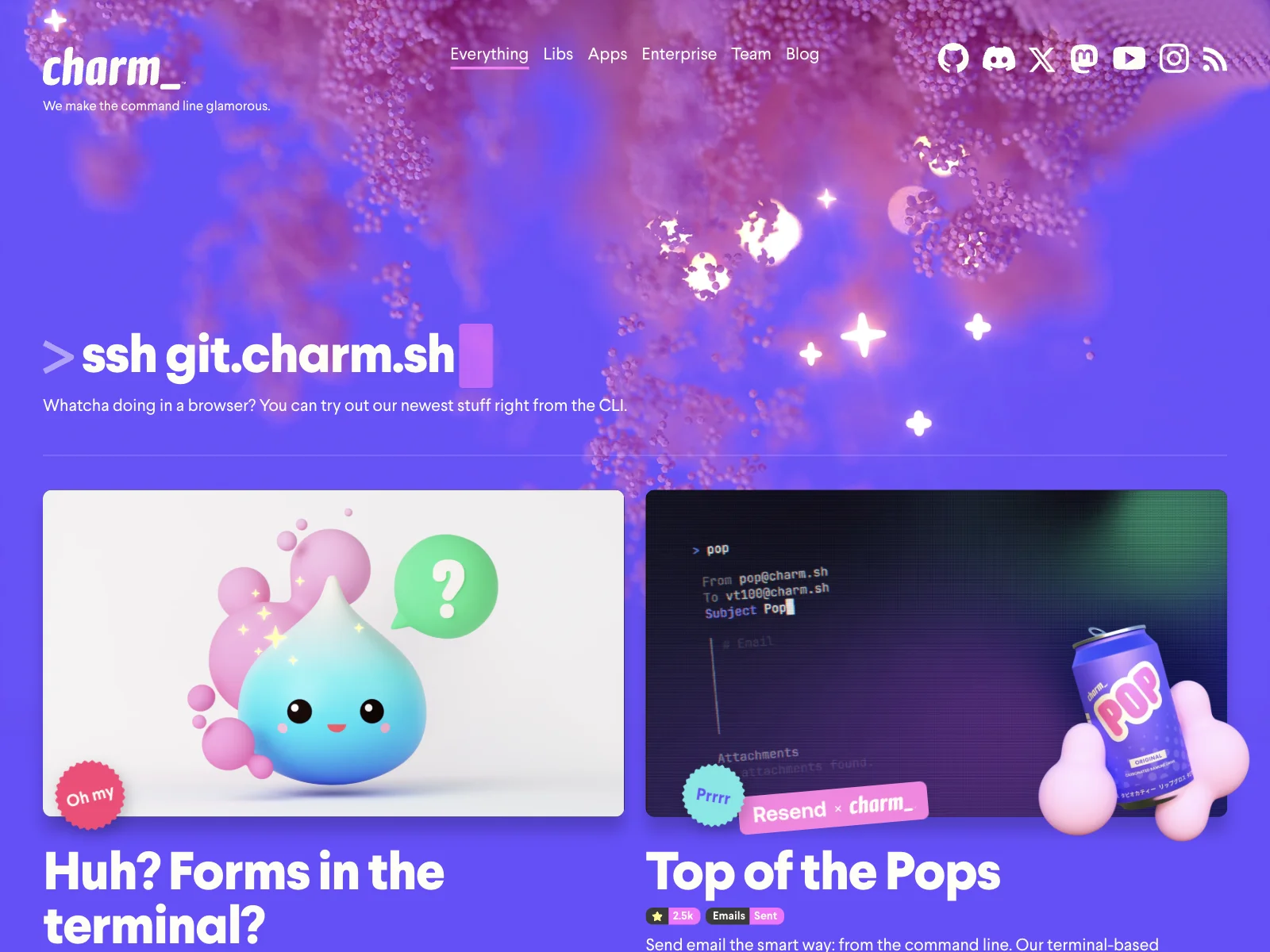 Charm: Empowering the Command Line with AI