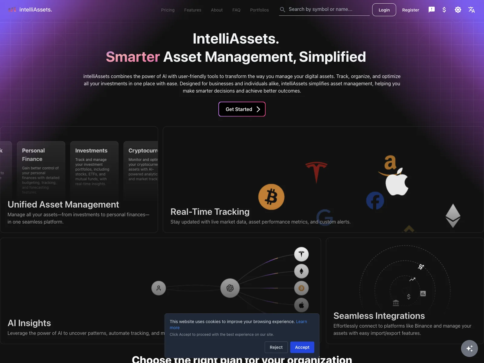 intelliAssets - Smarter Asset Management, Simplified