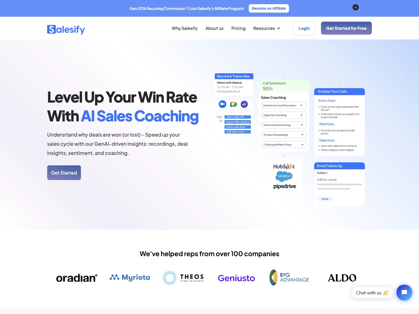 Salesify: Transform Your Sales Team with AI Coaching