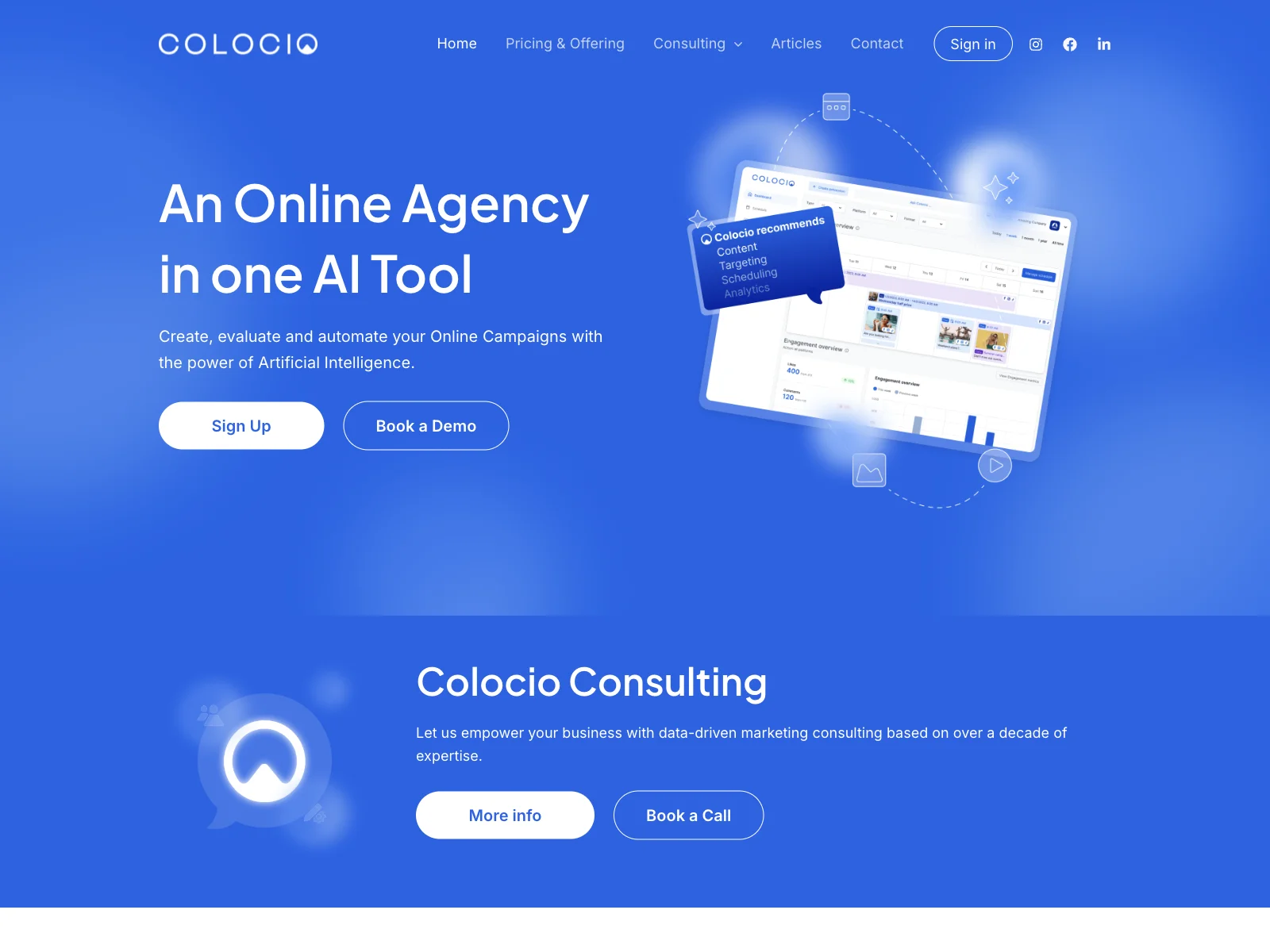 Colocio AI: Empowering Online Campaigns with AI