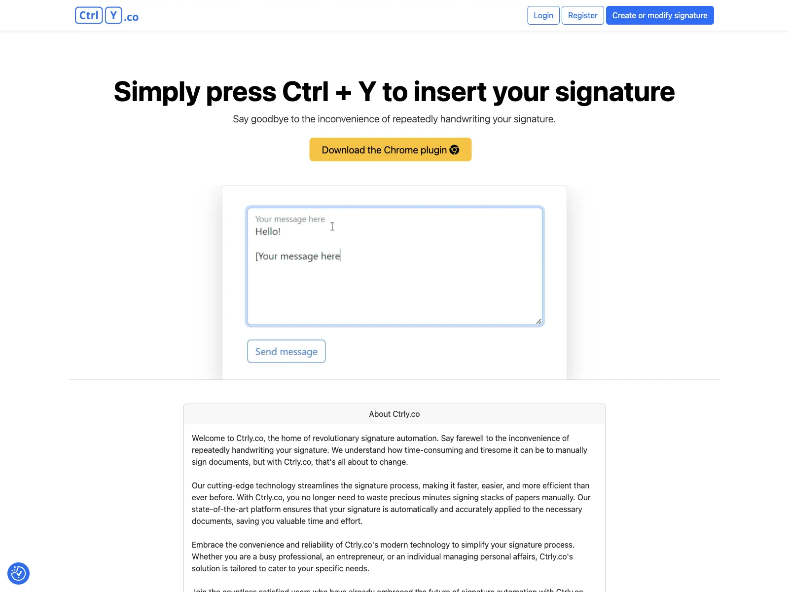 Ctrly.co - Revolutionize Signature Automation with Ease