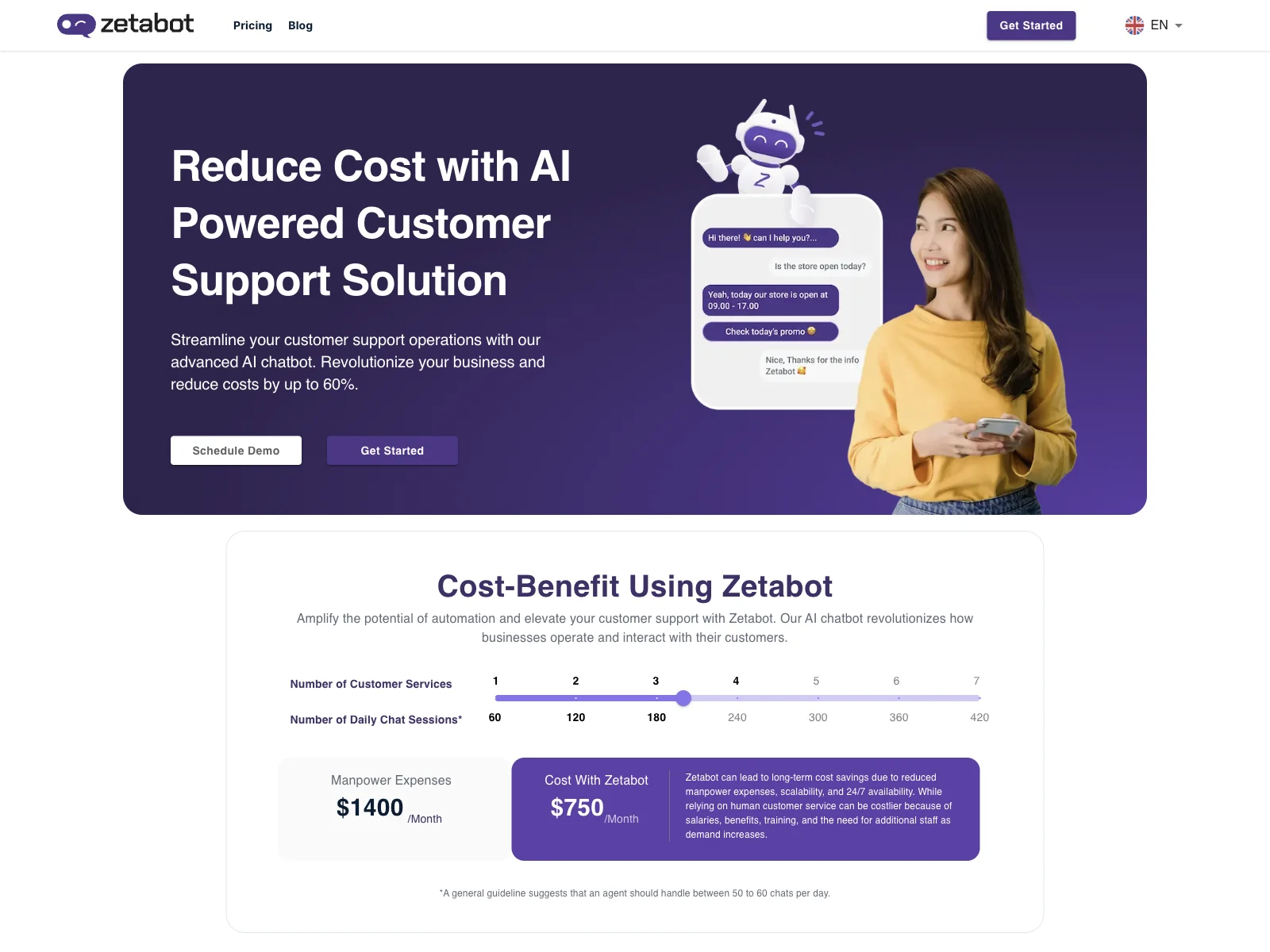 Zetabot: Revolutionize Your Business with AI Chatbot