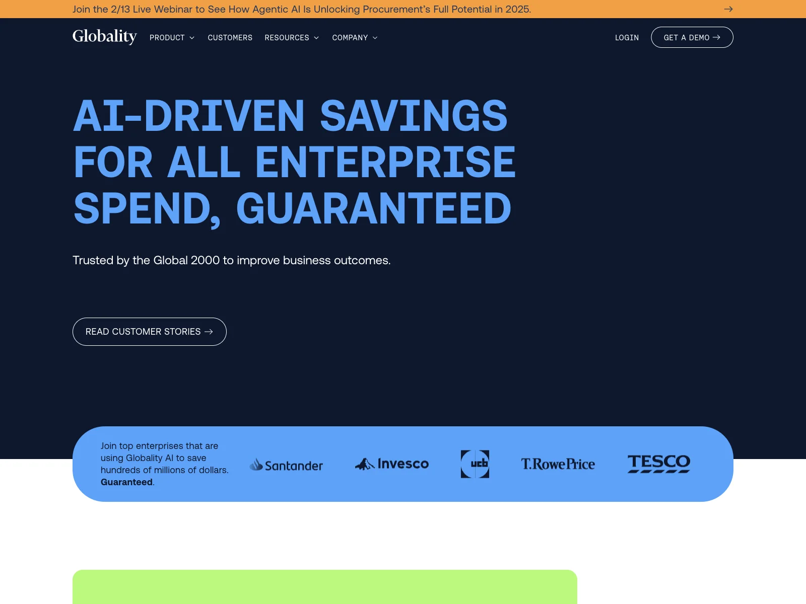 Globality: AI-Driven Savings for Enterprise Spend