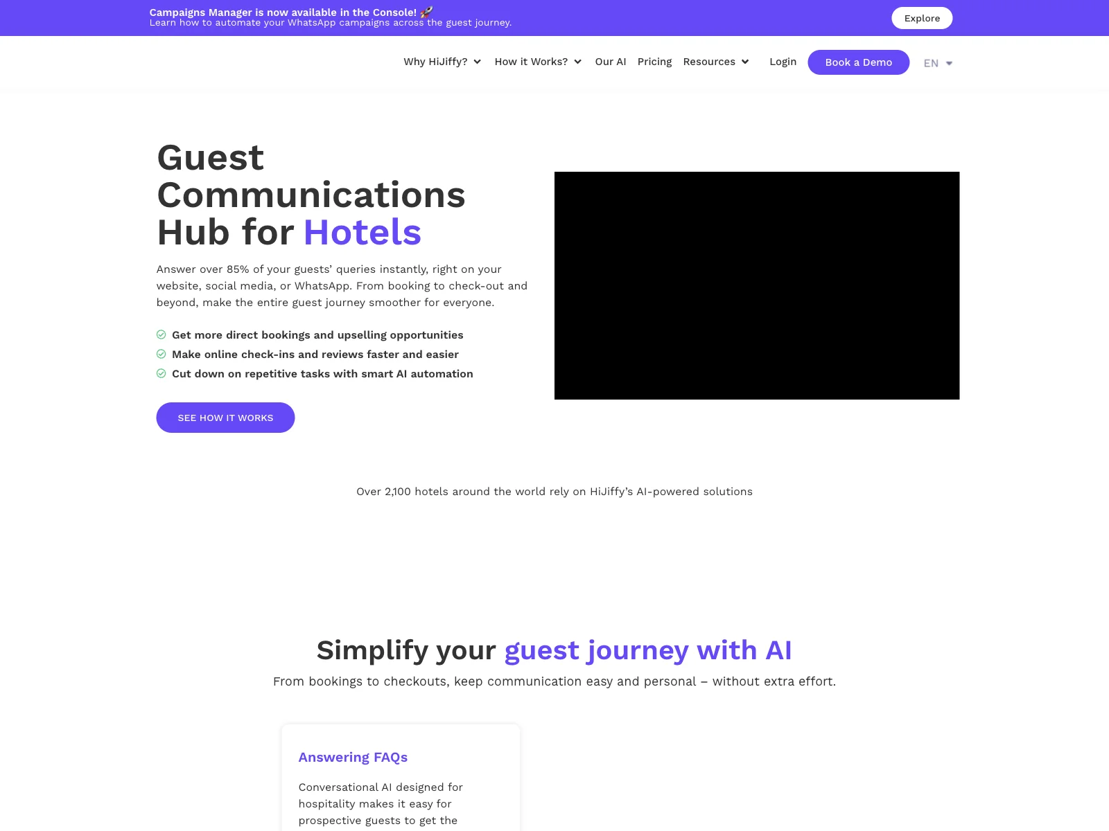 Enhance Guest Experience with HiJiffy's Communication Hub