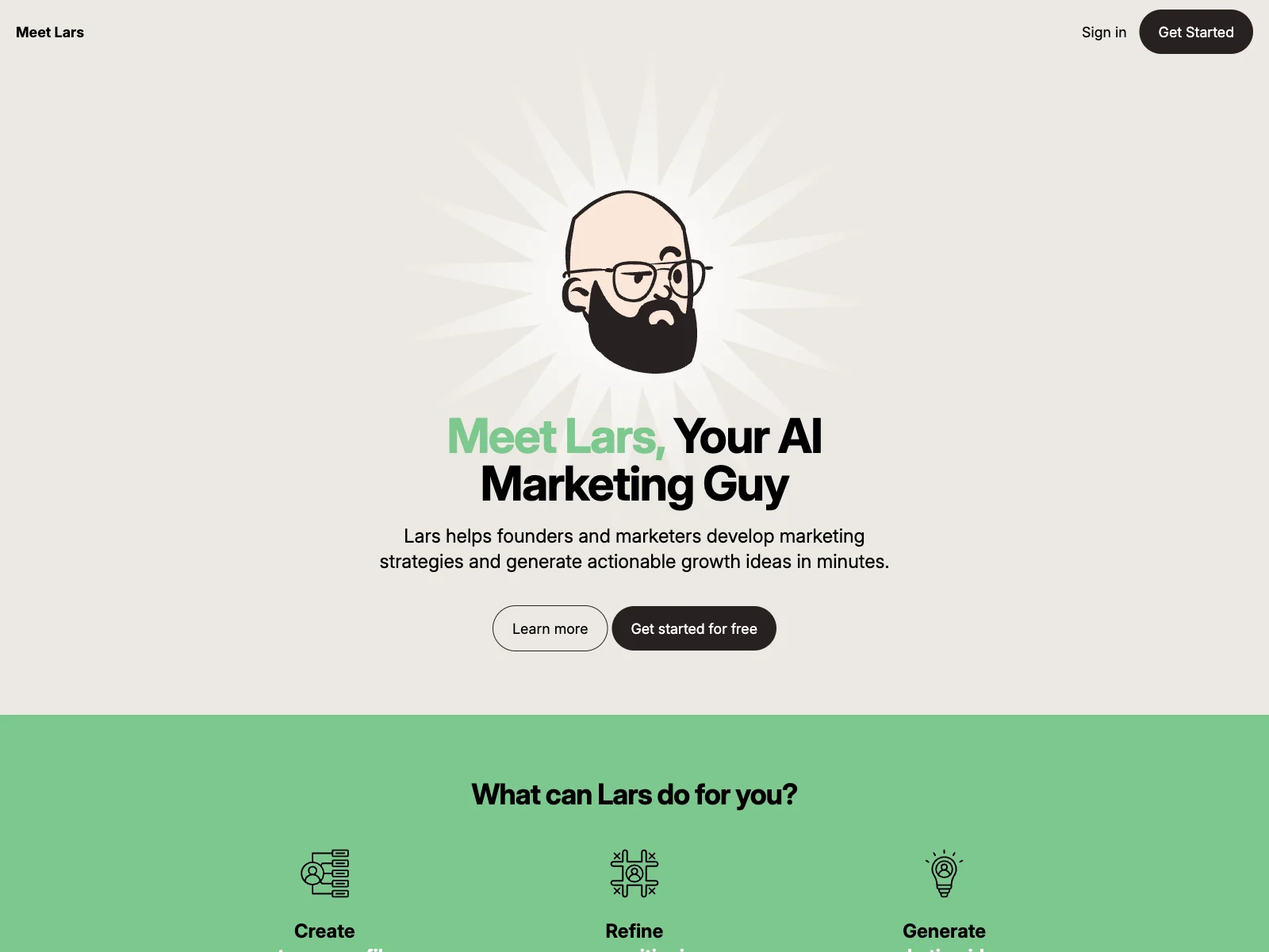 Meet Lars: Your AI-Powered Marketing Companion