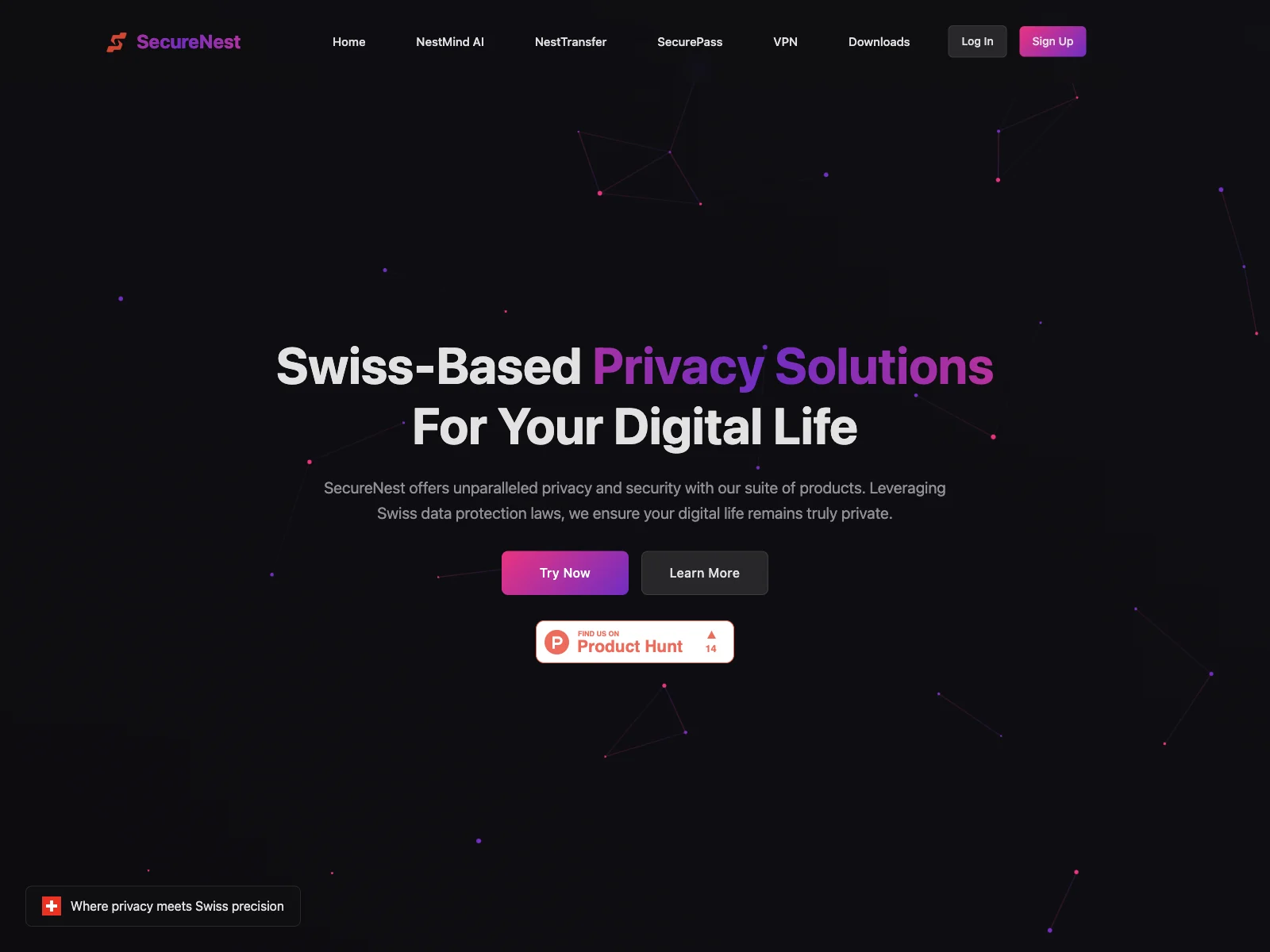 SecureNest: Swiss Privacy for Your Digital Security