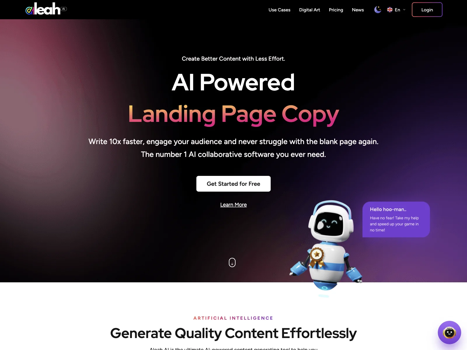 Aleah AI: Effortless Content Creation and Savings