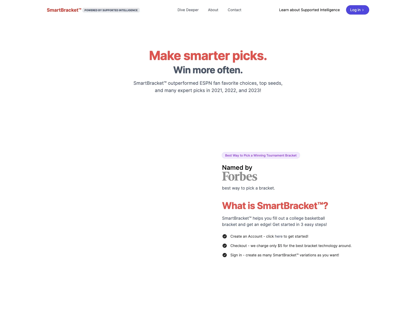 SmartBracket™ - Your Key to a Winning College Basketball Bracket