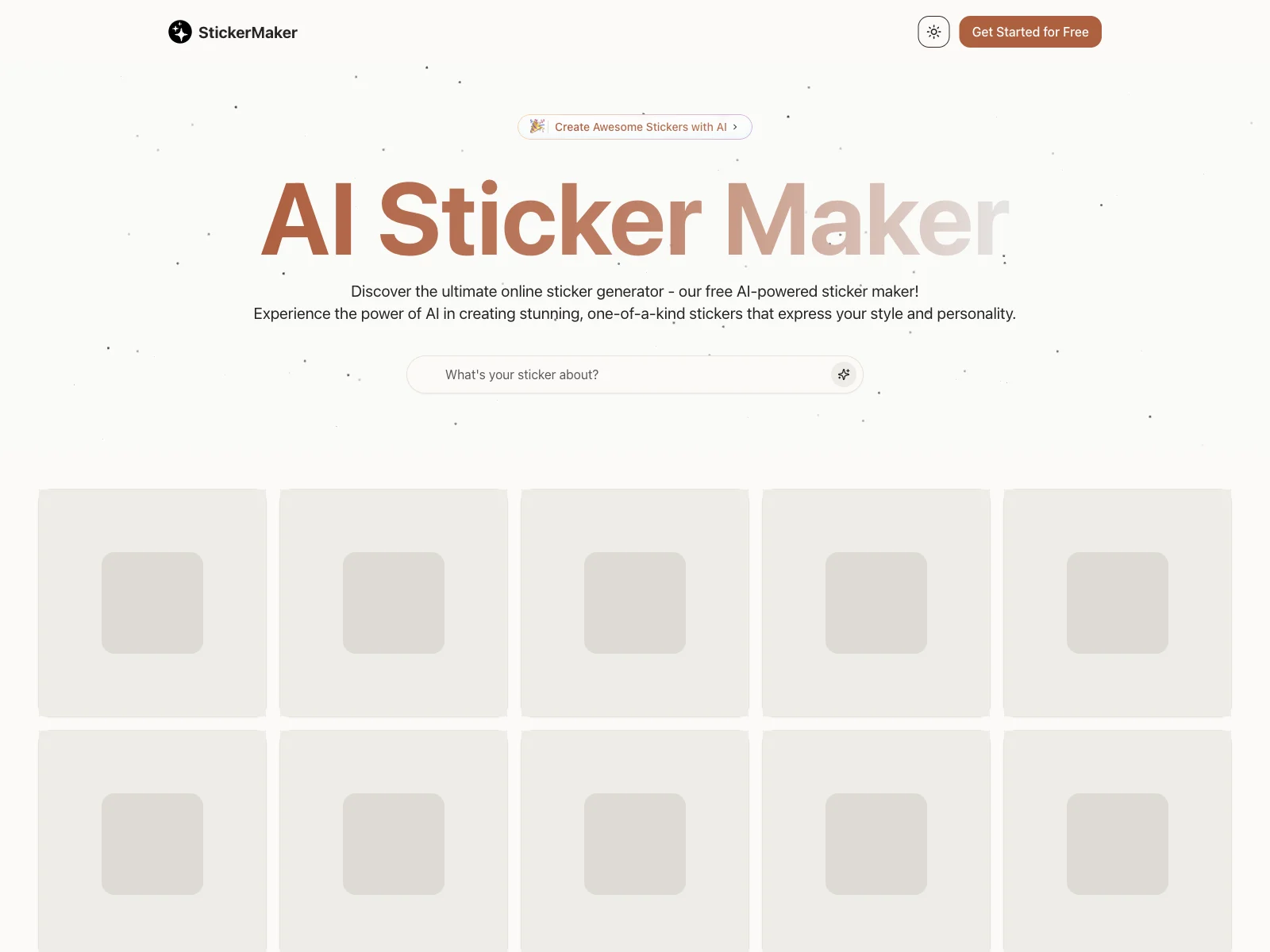 AI Sticker Maker - Unleash Your Creativity with Free Stickers