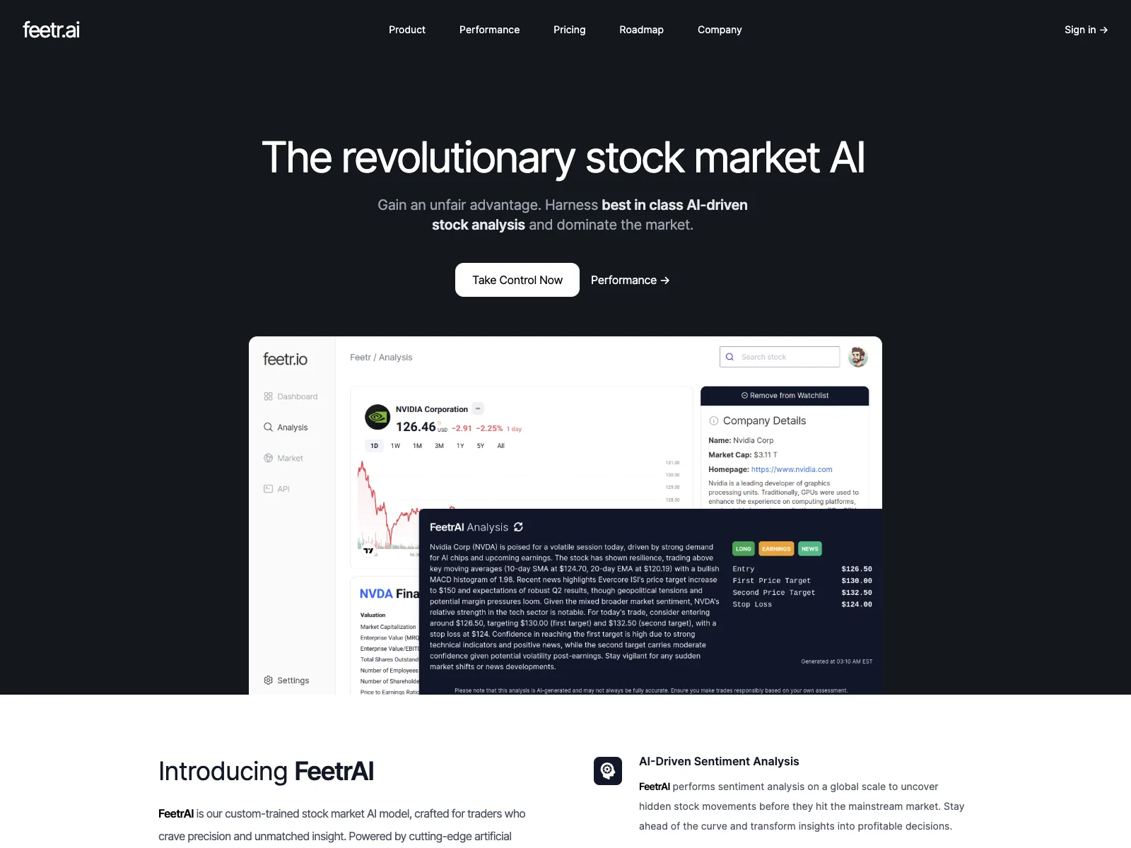 Feetr.io: Unleashing the Power of AI in Stock Market Analysis