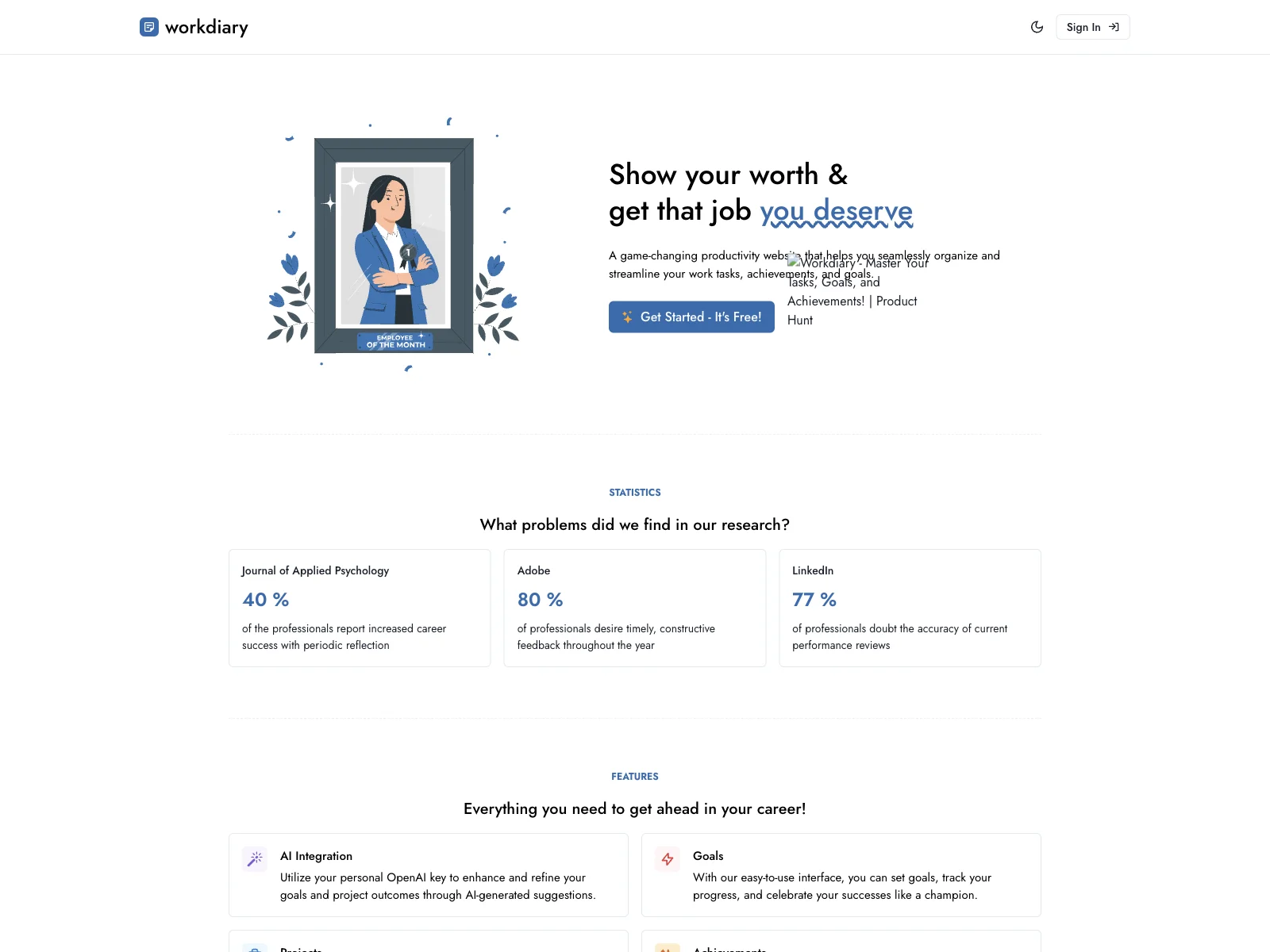 Workdiary: Boost Your Productivity and Achieve Career Success