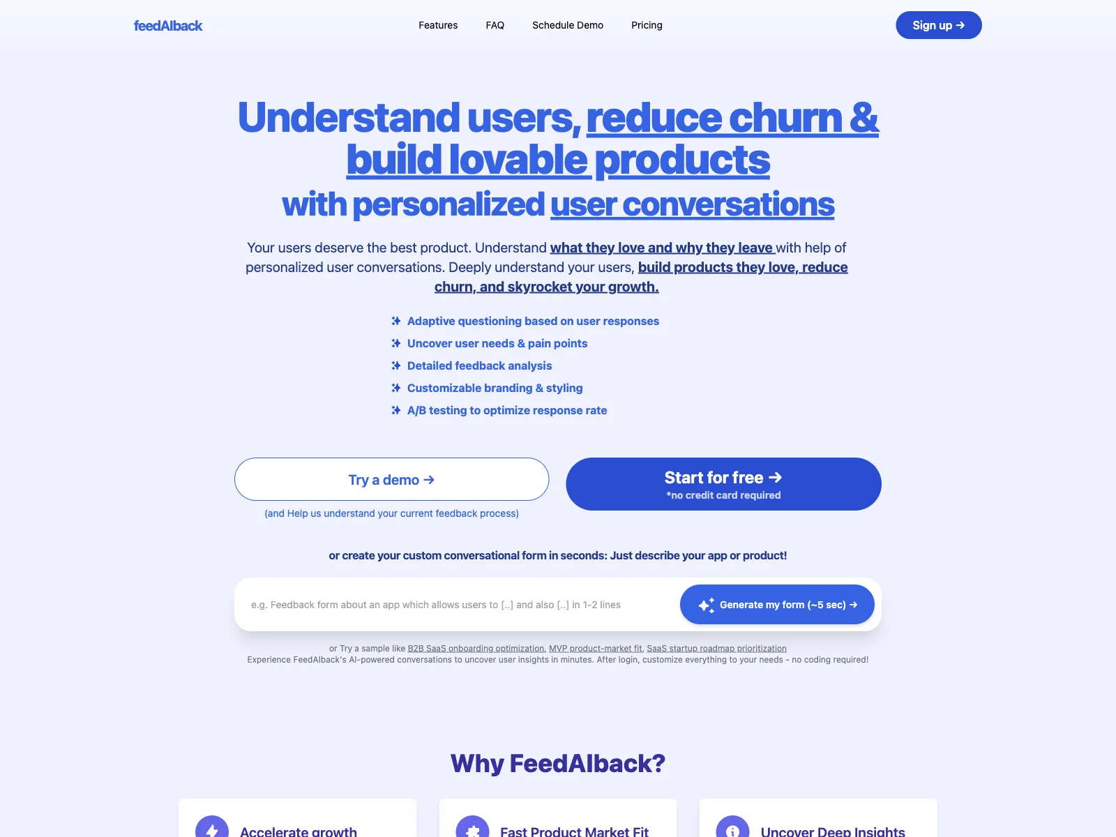 FeedAIback: Unlock Insights for Product Growth