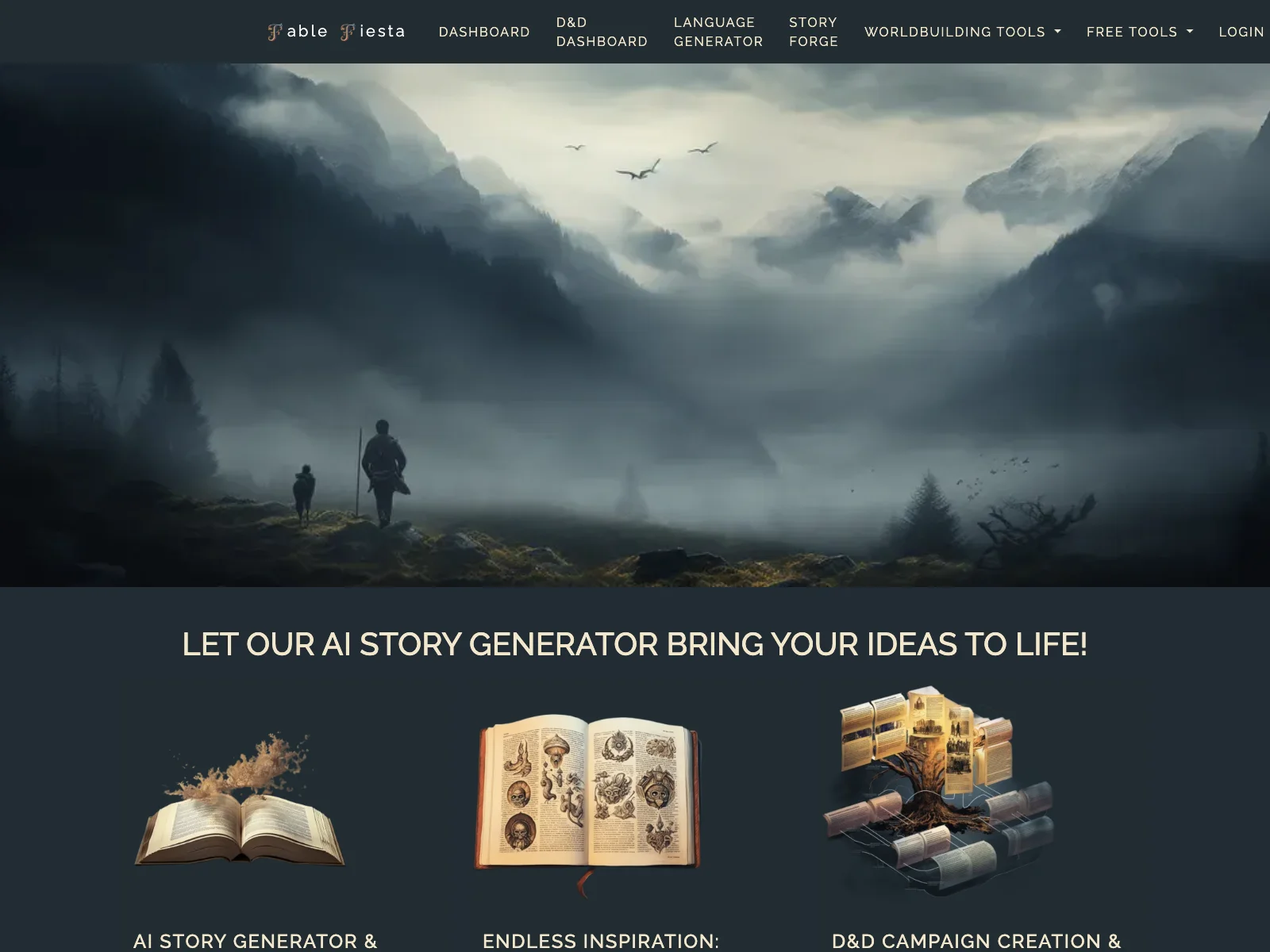 Fable Fiesta: Unleash Your Creativity with AI Story Generation